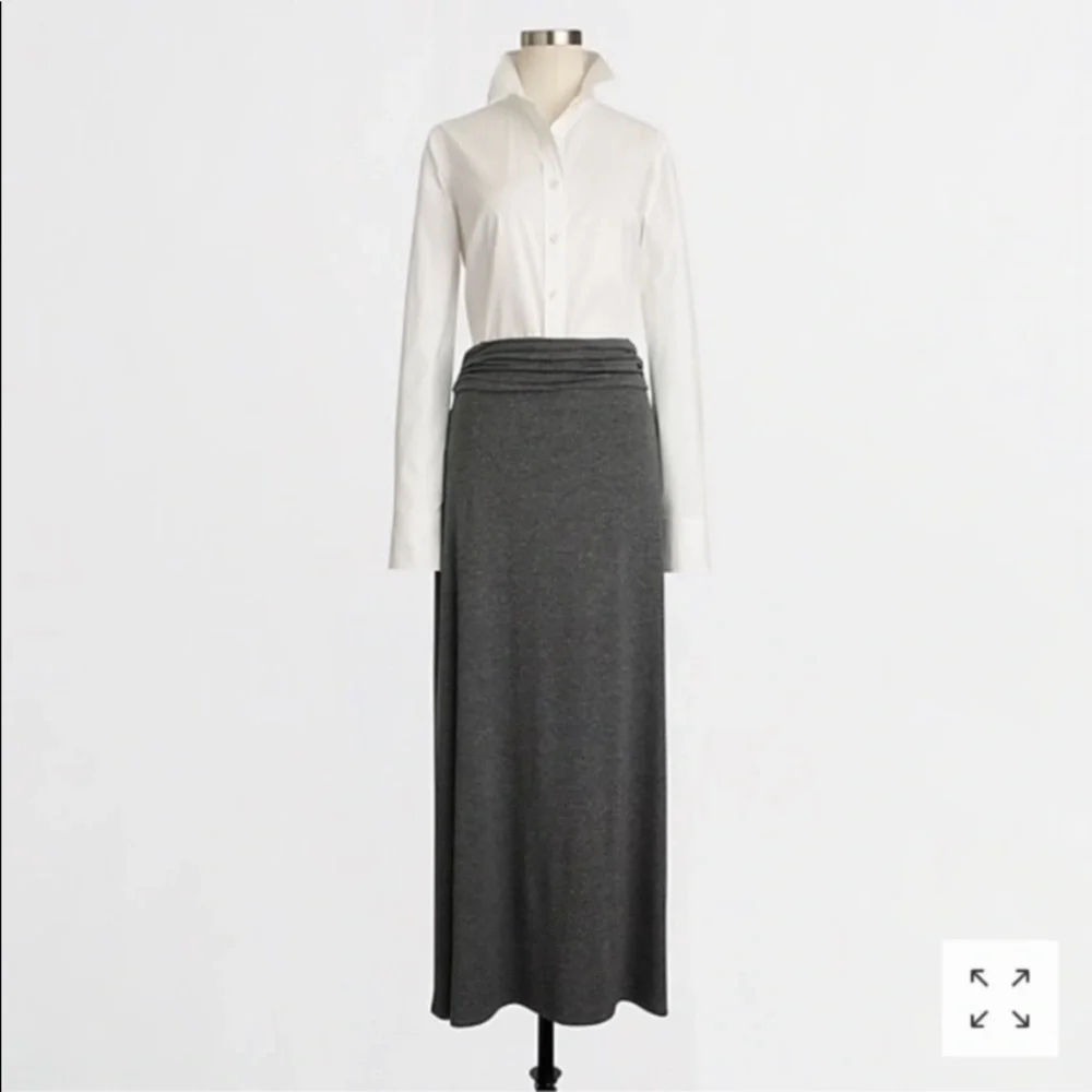 FINAL PRICE J. CREW | jersey maxi skirt - Picture 2 of 8